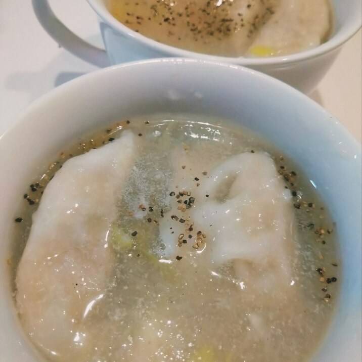 【エスニック風☆】長芋とナンプラーでとろとろスープ